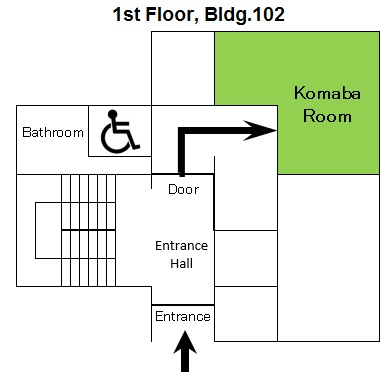 Komaba room's Map